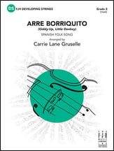 Arre Borriquito Orchestra sheet music cover